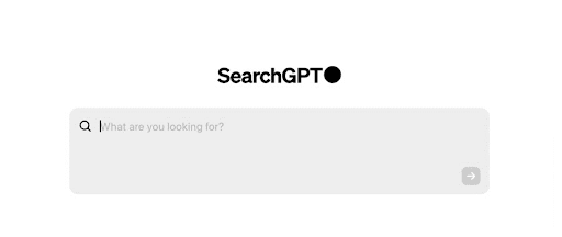 Le moteur de recherche SearchGPT