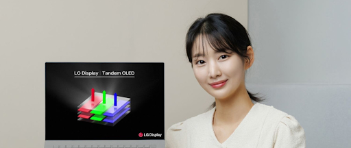 L’écran Tandem OLED de LG Display pour des ordinateurs plus lumineux et économes en énergie.