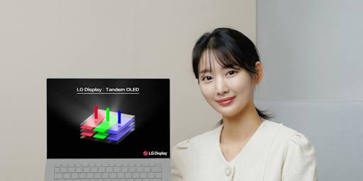 LG Display repousse les limites avec l’écran Tandem OLED pour ordinateurs portables 